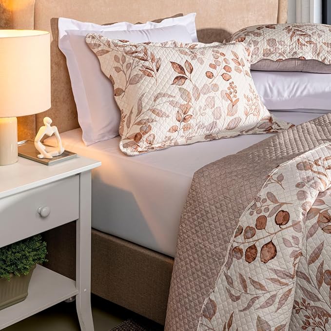 Jogo de colcha de cama QUEEN ou Cobre Leito